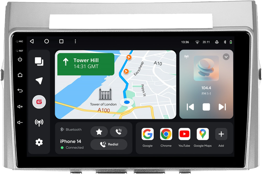 Автомагнитола Gazer T6009-AR10 Pro