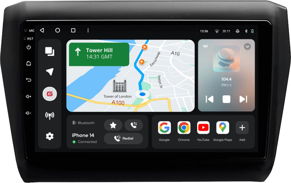 Автомагнитола Gazer T6009-A2L Pro Max