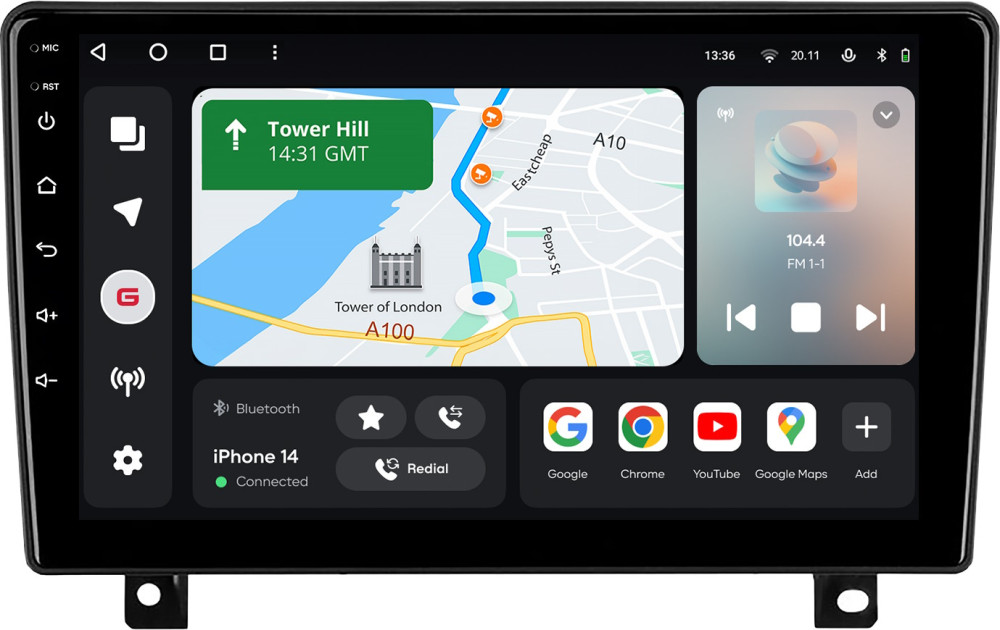 Автомагнитола Gazer T6009-A04 Pro Max