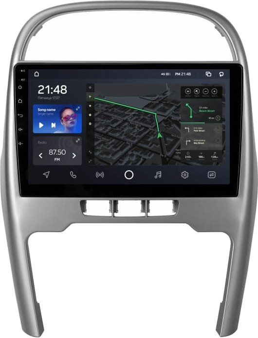 Автомагнитола AMS T1010 6128Gb Chery Tiggo 3 2014-2015