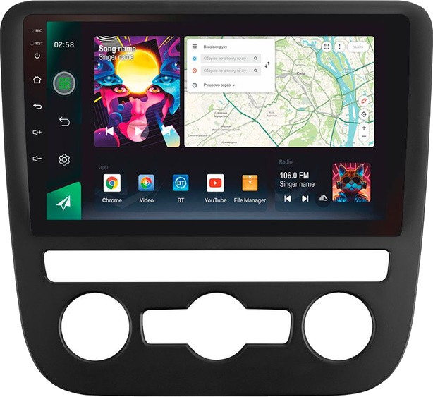 Автомагнитола Sigma PRO 9464 Volkswagen Scirocco 3 2008-2014 (F2)