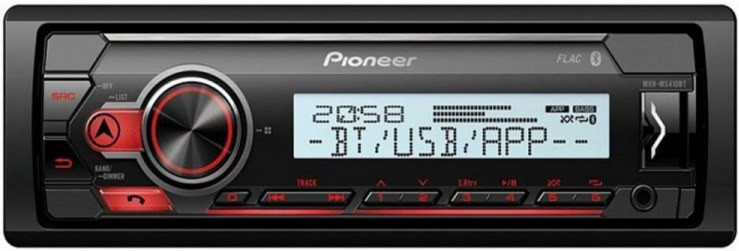 Морская магнитола Pioneer MVH-MS410BT