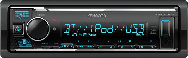 Автомагнітола Kenwood KMM-BT408