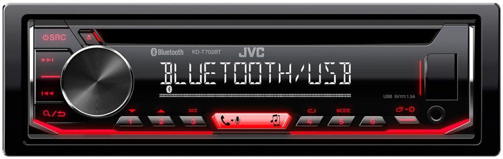 Автомагнітола JVC KD-T702BT