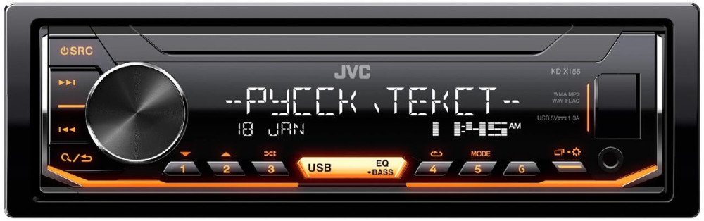Автомагнітола JVC KD-X155
