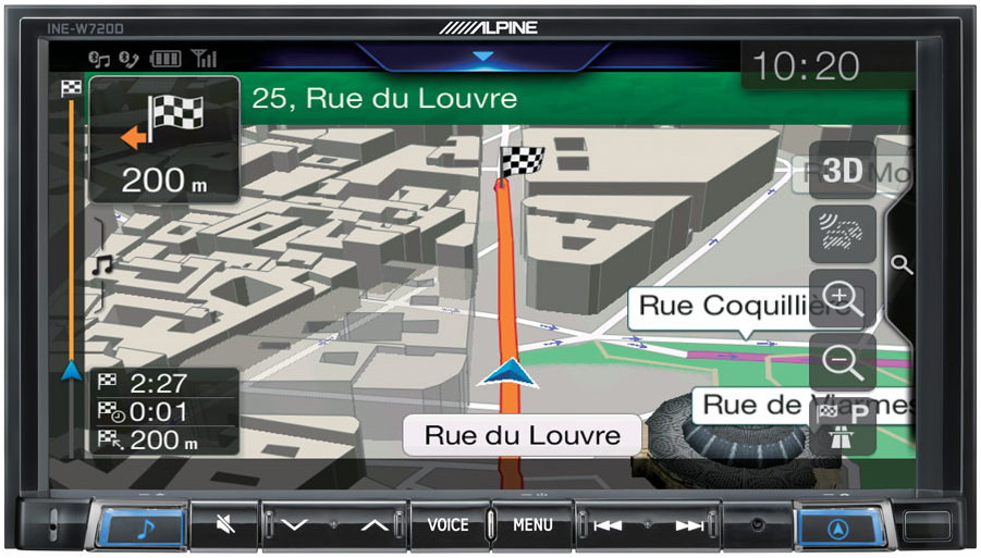 Автомагнитола Alpine INE-W720D