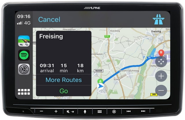 Автомагнитола Alpine INE-F904D