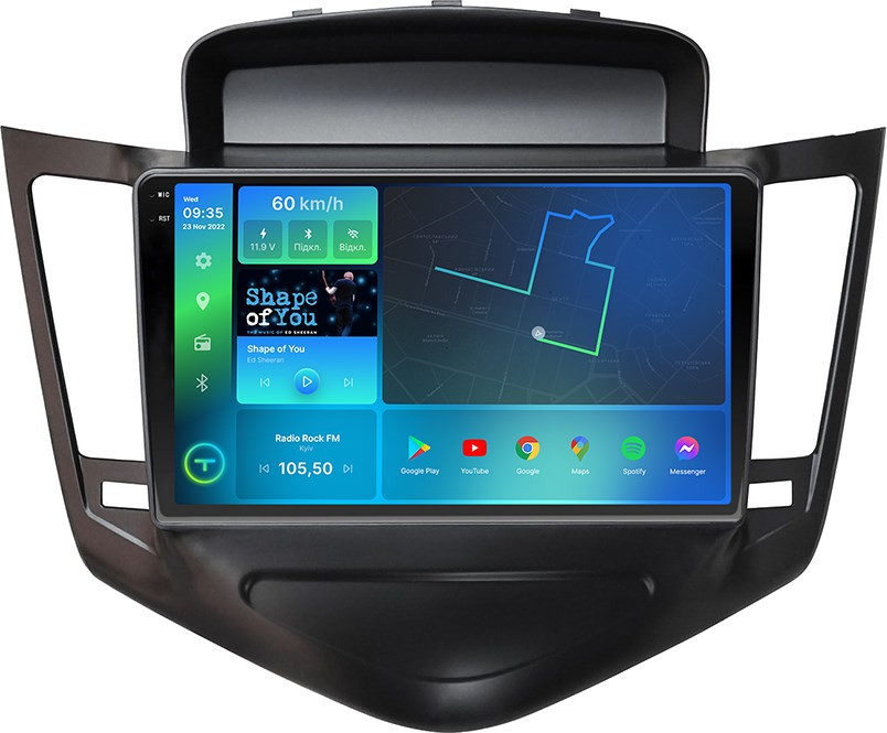 Автомагнитола Torssen F96128 4G Chevrolet Cruze 2011-2016