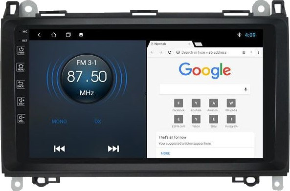 Автомагнитола Torssen F9464 4G Mercedes Vito/Viano/Sprinter/Crafter