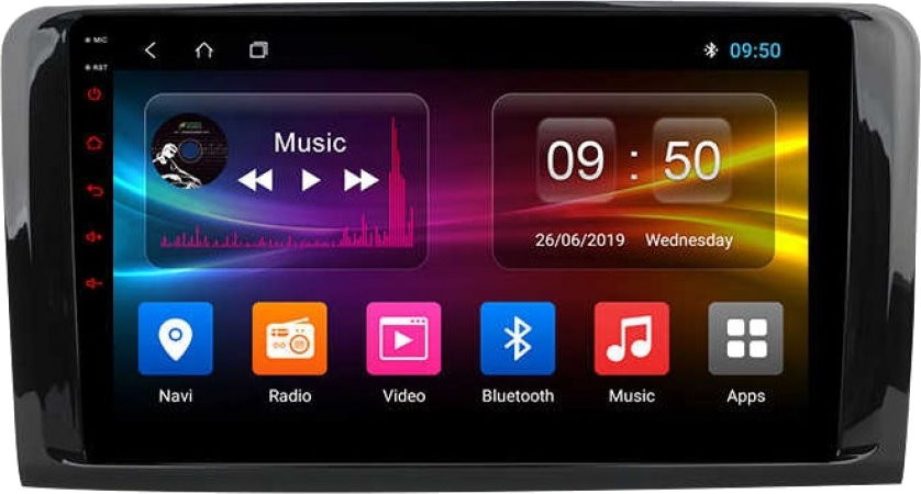 Автомагнитола Torssen F9464 4G Mercedes-Benz ML-Class W164 2005-2011