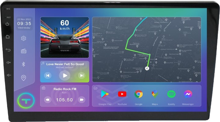 Автомагнитола Torssen F9464 4G Citroen C2