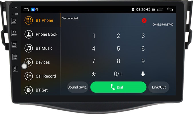 Автомагнітола Torssen F9332 4G Toyota Rav4 2006-2012
