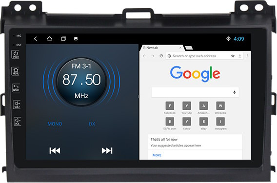 Автомагнітола Torssen F9332 4G Toyota Prado 120