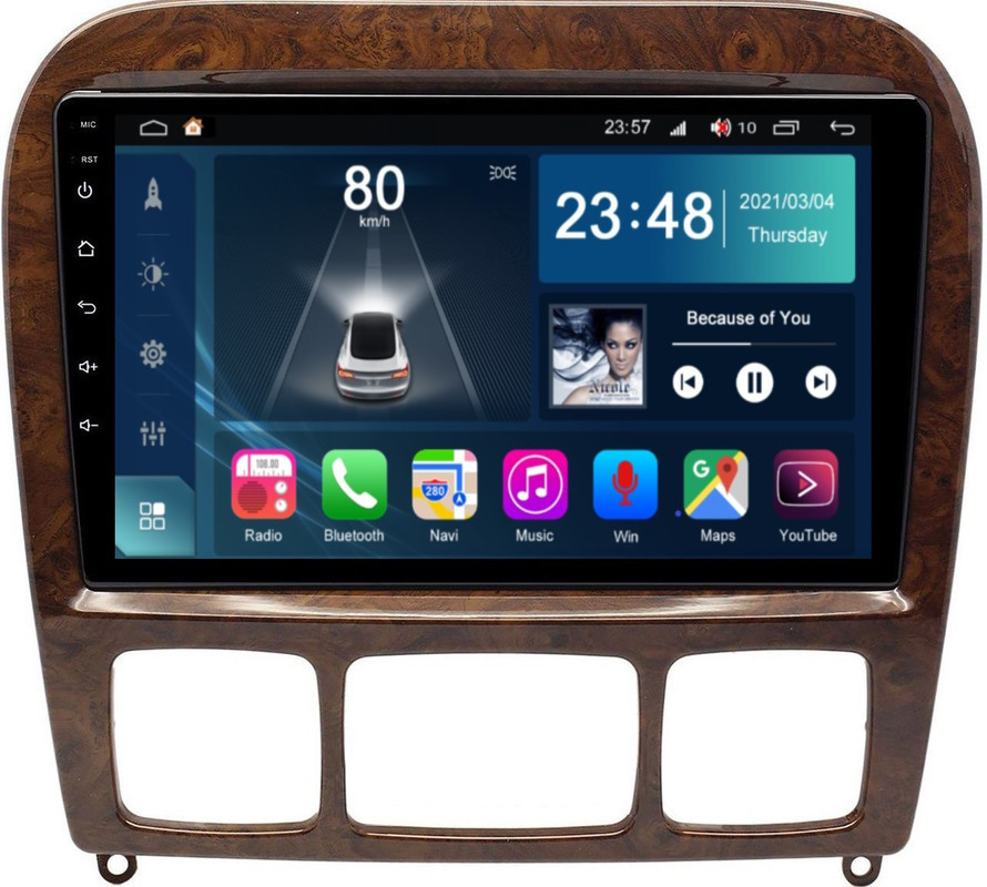 Автомагнітола Torssen F9332 4G Mercedes-Benz W220 2002-2005