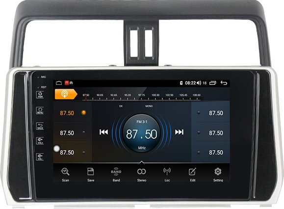 Автомагнитола Torssen F10464 4G Toyota Prado 150 2017