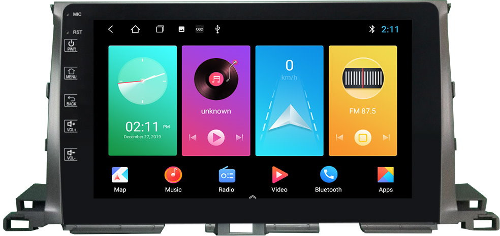 Автомагнитола Torssen F10464 4G Toyota Highlander XU50 2016