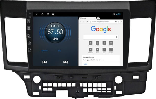 Автомагнитола Torssen F10464 4G Mitsubishi Lancer X 2007-2014