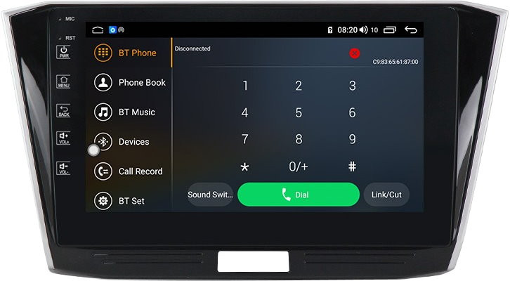 Автомагнитола Torssen F10464 4G Skoda Octavia A7