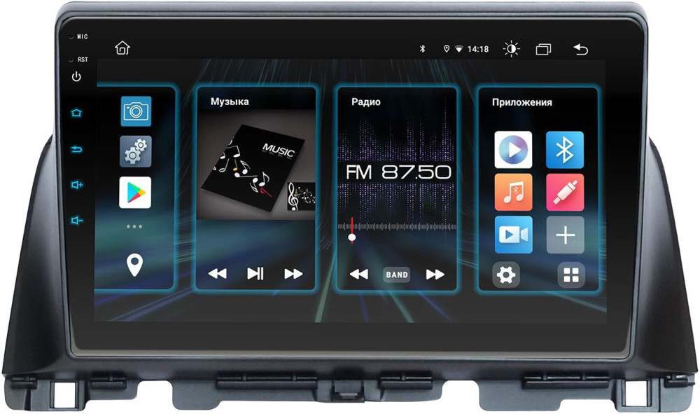 Автомагнітола Incar DTA2-1807