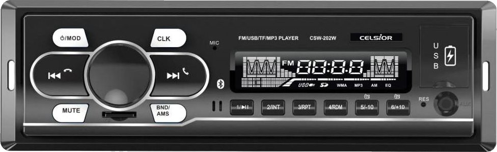 Автомагнітола Celsior CSW-202W