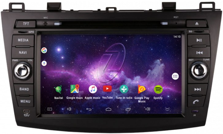 Автомагнітола Gazer CM6008-BL