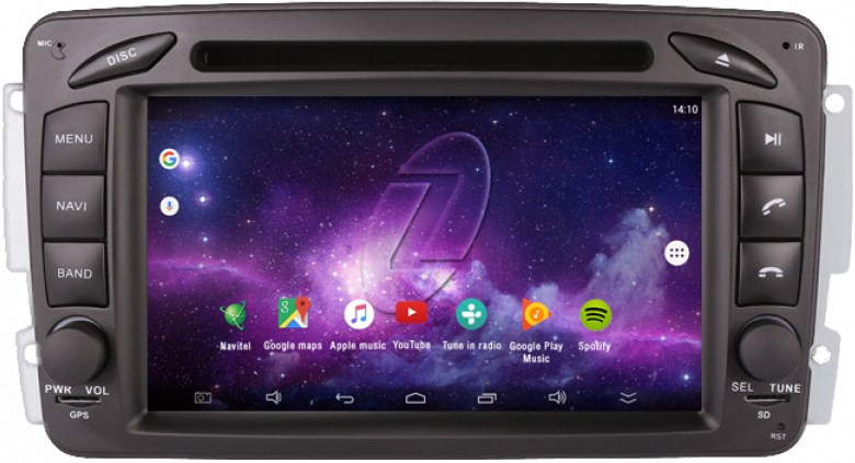 Автомагнитола Gazer CM6007-W163