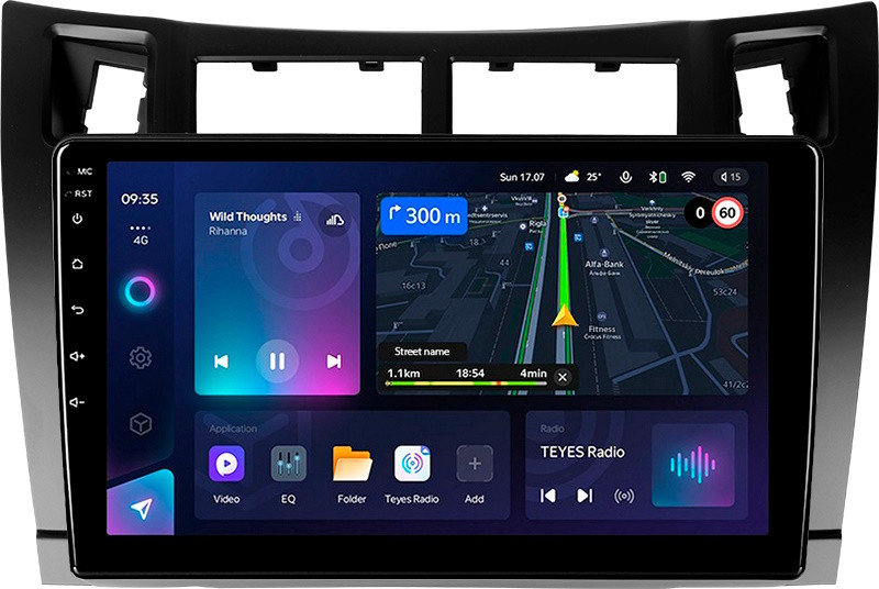 Автомагнитола Teyes CC3L 432Gb Toyota Yaris (XP90) (2005-2012) 9