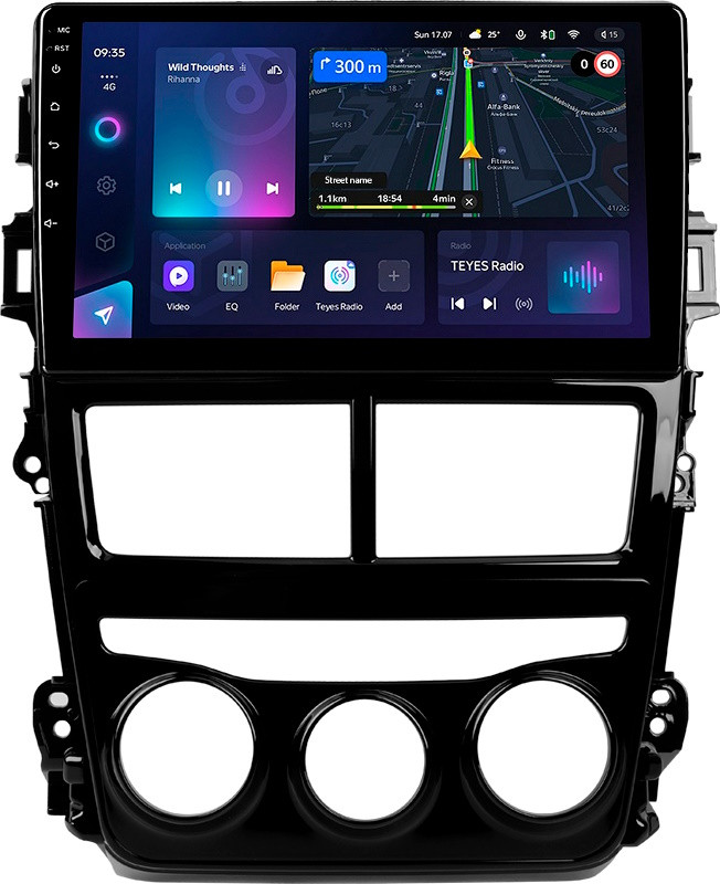Автомагнитола Teyes CC3L 432Gb Toyota Yaris Vios (2017-2020) (F1) 9