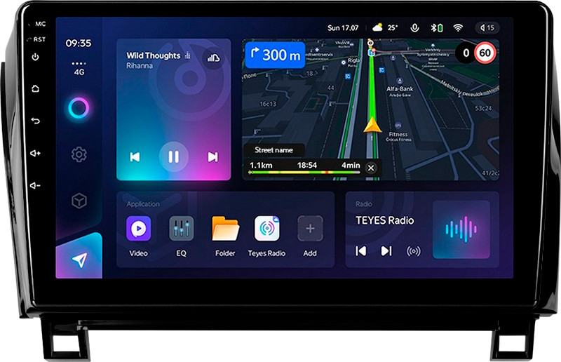 Автомагнитола Teyes CC3L 432Gb Toyota Sequoia (XK60) (2008-2017) 10