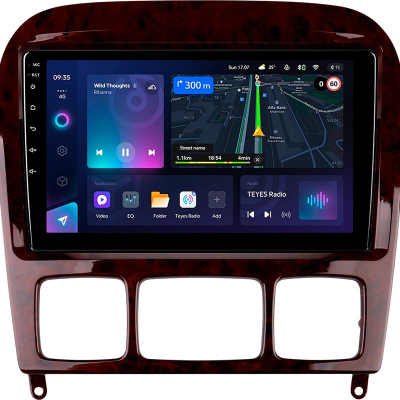 Автомагнитола Teyes CC3L 432Gb Mercedes-Benz S-Class (W220) (1998-2005) 9