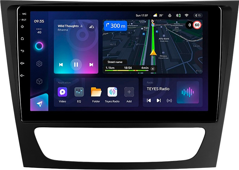 Автомагнитола Teyes CC3L 432Gb Mercedes-Benz E-Class (W211) (2002-2010) 9