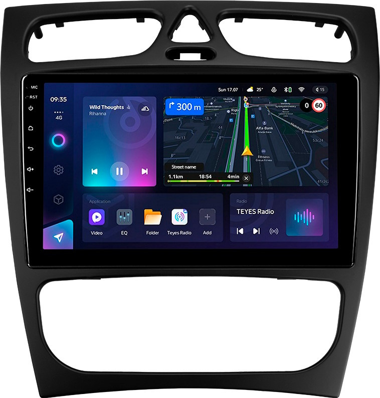 Автомагнитола Teyes CC3L 432Gb Mercedes-Benz C-Class (W203) (2000-2004) 9