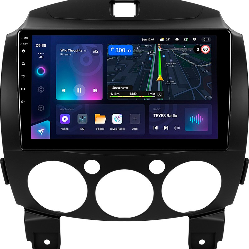 Автомагнитола Teyes CC3L 432Gb Mazda 2 (DE) (2007-2014) 9