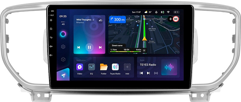 Автомагнитола Teyes CC3L 432Gb KIA Sportage (QL) (2016-2018) 9