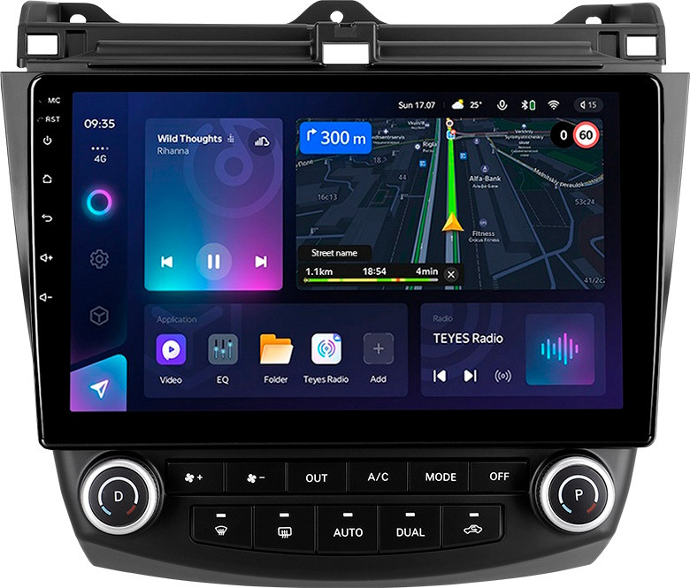 Автомагнитола Teyes CC3L 432Gb Honda Accord 7 (2005-2008) 10