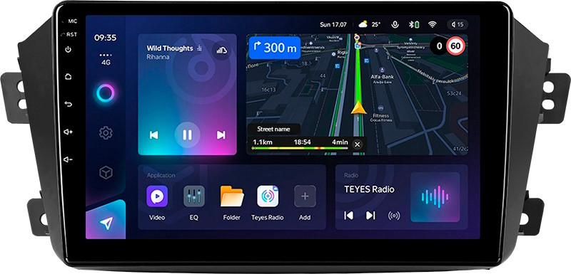 Автомагнитола Teyes CC3L 432Gb Geely Emgrand X7 (2011-2019) 9