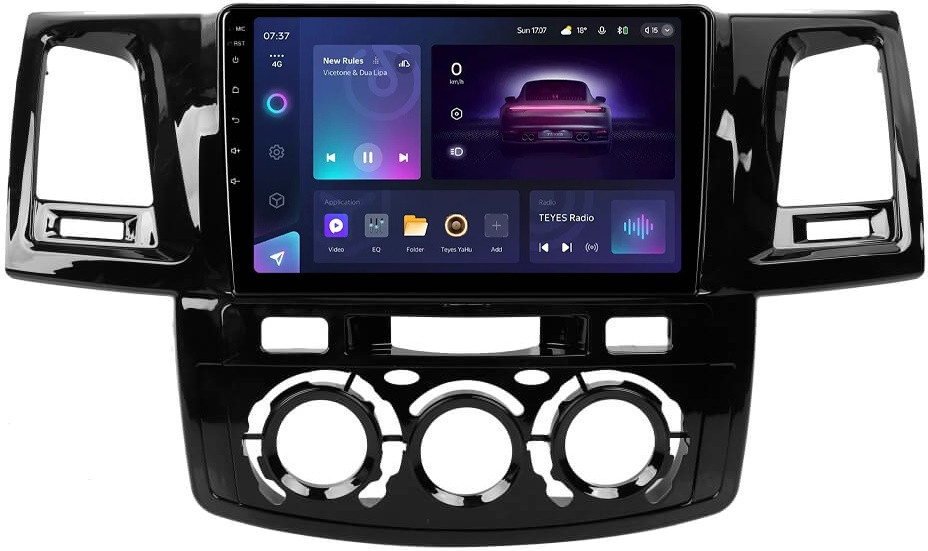 Автомагнитола Teyes CC3 2K 6128Gb 360° Toyota Fortuner (2008-2014) 9