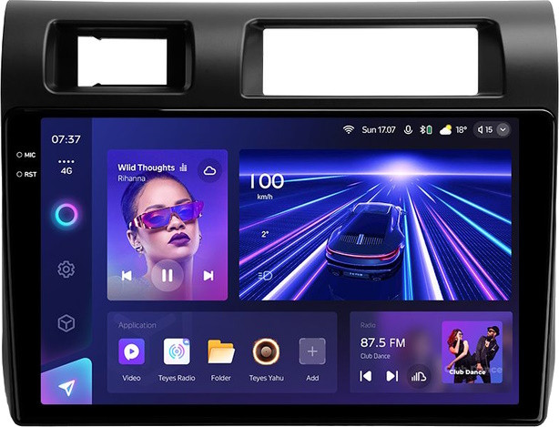 Автомагнитола Teyes CC3 2K 432Gb Toyota Land Cruiser 70 (2007-2020) 9
