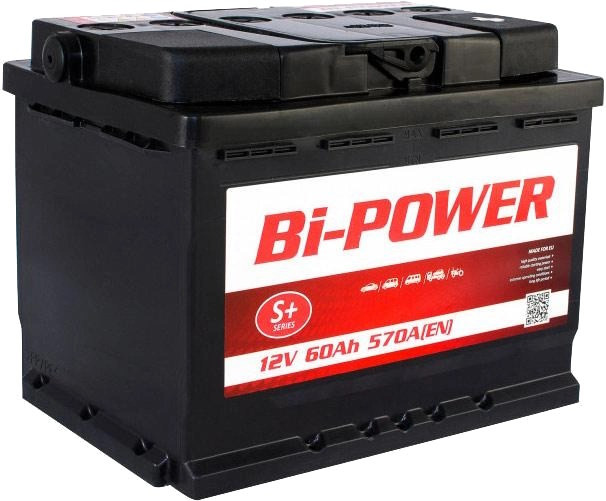 Автоакумулятор Bi-Power S Plus 6CT-60R (KLVRW060-00)