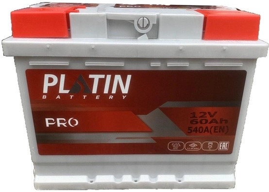Автоакумулятор Platin Pro 6CT-60L