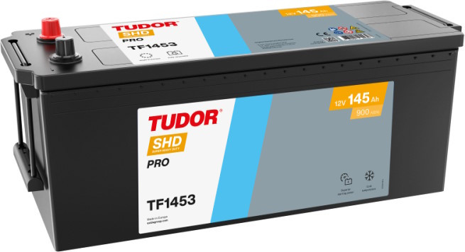 Грузовой аккумулятор Tudor SHD PRO 6CT-145L