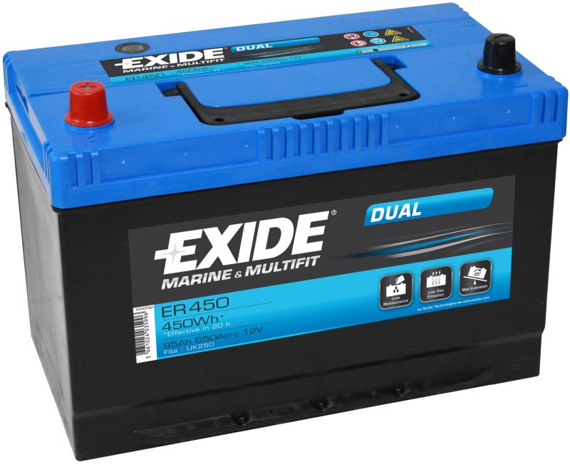 Акумулятор для човнів/яхт Exide Dual ER660