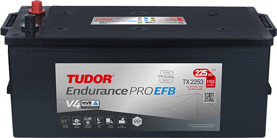 Грузовой аккумулятор Tudor EndurancePRO EFB 6CT-225L (TX2253)