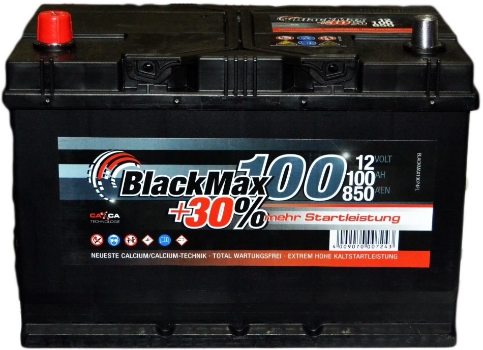 Автоакумулятор BlackMax Asia 6CT-100L