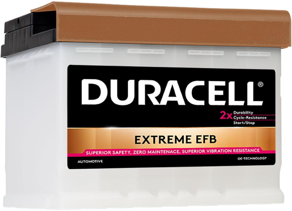 Автоаккумулятор Duracell Extreme EFB DE75HEFB