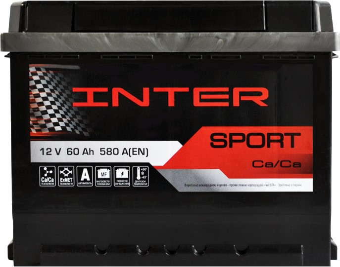 Автоакумулятор Inter SPORT Sport 6CT-50RL
