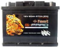 Автоаккумулятор G-Pard Fast 6CT-60L
