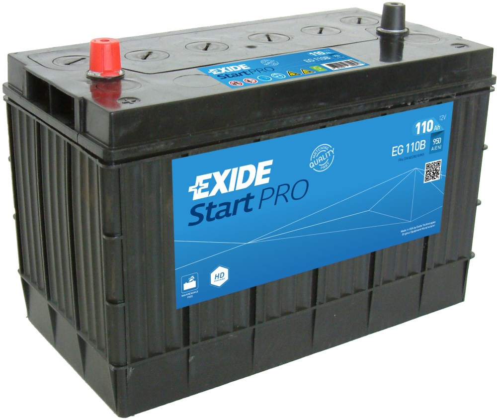 Автоаккумулятор Exide StartPRO EG110B