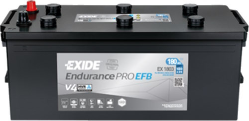 Грузовой аккумулятор Exide EndurancePRO EFB EX1803