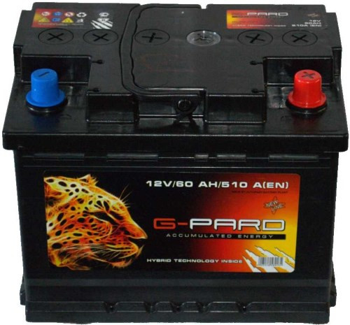Автоаккумулятор G-Pard Standard 6CT-50L
